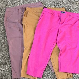 Bundle Colorful Women's Pants Set